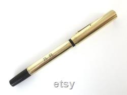14K Gold Waterman Fountain Pen Monogrammed RR
