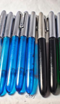 21 School cartridge ink pens. one lot