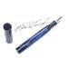 Acrylic Fountain Pen Shimmery Blues with Purple Swirls Acrylic See Video Bespoke Kitless Fountain Pen 002BSFPB
