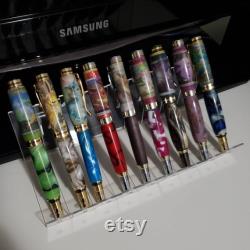 All Eeveelutions Fountain Pen and Rollerball made from TCG Eevee, Jolteon, Vaporeon, Flareon, Espeon, Umbreon, Sylveon, Leafeon, Glaceon