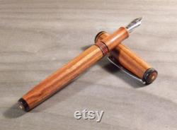 All-wood kitless fountain pen in exotic wood