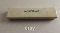 Antique authentic Montblanc Fountain pen in original box with second nib from estate sale fountain pen, pen nibs- calligraphy writing
