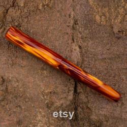 Artisan Fountain Pen in Copper Fire Acrylic