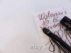 BCHR Waterman 15 Eyedropper Fountain Pen