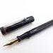 Black Hard Rubber Parker Lucky Curve No. 23 Fountain Pen flex Nib restored
