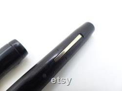 Black Hard Rubber Ring Top Sheaffer Fountain pen flex Nib