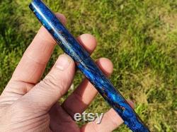 Blue and Orange Cosmic Custom Fountain Pen