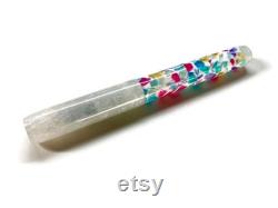 Candy Nougat II Pearl White Acadia Model Custom Handmade Fountain Pen