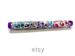 Candy Nougat Purple (original design) Acadia Model Custom Handmade Fountain Pen