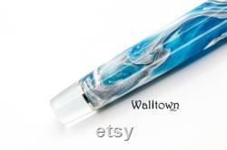 Cape Hatteras with Sky Blue Onslow Model 6 Jowo Handmade Fountain Pen