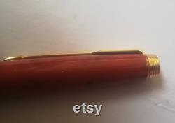 Classic Parker Fountain pen with 14 kt gold nib.