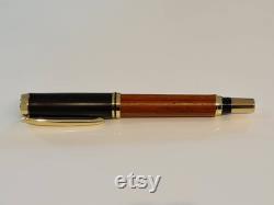Classic styled exotic wood Fountain Pen free presentation box and personalisation.