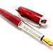 Conway Stewart Red Stardust fountain or rollerball pen