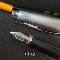 Cross Apogee Fountain Pen Brushed Chrome