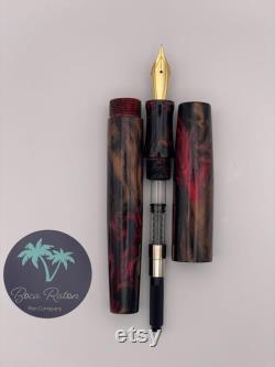 Custom Fountain Pen in Queen Anne s Revenge