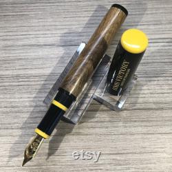 Custom Fountain Pen made using Oak from the HMS Victory