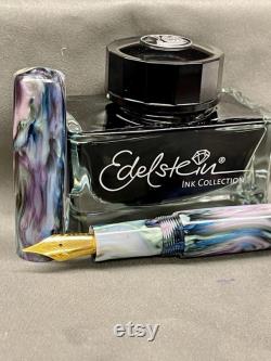 Custom Handmade Bespoke Fountain Pen Abalone Extreme