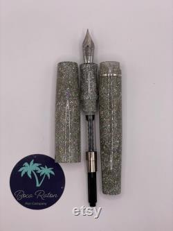 Custom Moissanite DiamondCast Fountain Pen