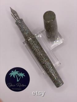 Custom Moissanite DiamondCast Fountain Pen