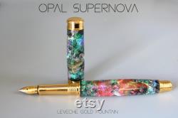 Custom Rollerball Mistral pen, Black Opal as per our conversation.