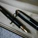 EVERSHARP SKYLINE fountain pen black and gold 14K Original in gift box