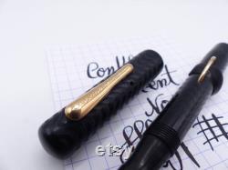 Early BCHR Conklin Crescent 30P Fountain Pen Flex Nib Restored