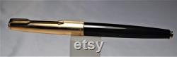 Early Parker 61 Mark I Custom Black fountain pen with original capillary cell filling system