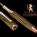 Exotic Brazilian Blackheart on Copper Fountain Pen by Highlander Writing Instruments. Free Shipping Encased.