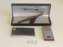 Ferrari Formula Fountain Pen, Cartier, c. 1980, Vintage and Collectors, In Original Box with International Guarantee Papers and Refills