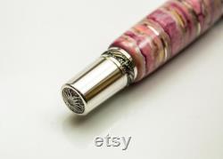 Fossil custom Fountain Pen , Fountain Pen , Handcrafted Pen , mineral , stone, metaphysical mineral, MADE TO ORDER