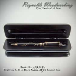 Fountain Pen Handmade Pen Wedding Gift Art Deco Graduation Gift Custom Pen Gift Idea Gold Vintage Appearance American Made