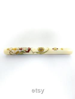 Fountain Pen. Handmade and handpainted.