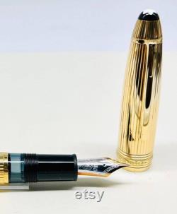 Fountain Pen Solitaire LeGrand Meisterstuck Gold Plated