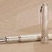 Fountain Pen Sterling Silver 925 Handmade in Italy Canvas Design