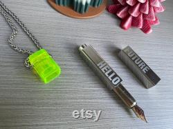 Future Pen, Personalized Fountain Pen, Fountain Pen Necklace, Magnetic Fountain Pen, Customized Pens, Pen Gift, Christmas Gift, Young Gifts