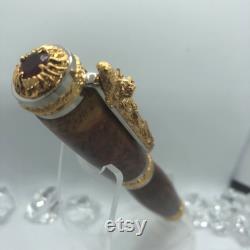 Gold pen handmade Oriental Dragon Jewellery Grade plating
