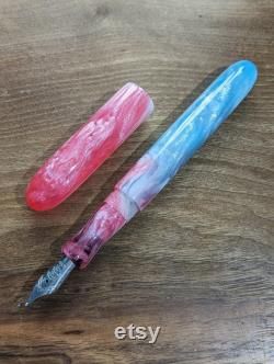 Handmade 'Bomb Pop' Fountain Pen