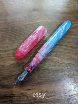 Handmade 'Bomb Pop' Fountain Pen