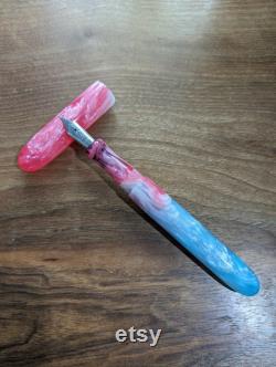 Handmade 'Bomb Pop' Fountain Pen