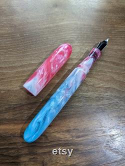 Handmade 'Bomb Pop' Fountain Pen