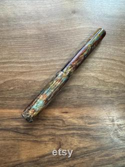 Handmade 'Forged Patina' Fountain Pen