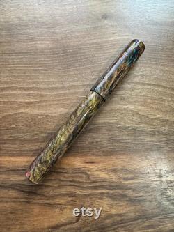 Handmade 'Forged Patina' Fountain Pen