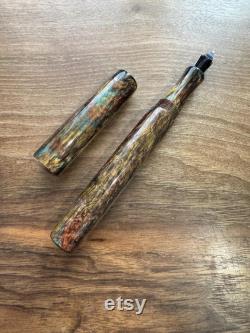 Handmade 'Forged Patina' Fountain Pen