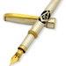Handmade Fountain Pen Sterling Silver 925 Pen Masonic Symbol Square and Compasses Italy