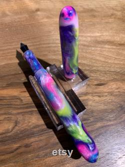 Handmade Luminous Collision Fountain Pen