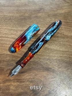 Handmade 'Painted Dessert' Fountain Pen