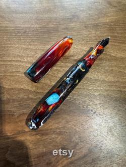 Handmade 'Painted Dessert' Fountain Pen