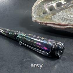 Handmade Pen Mexican Green Abalone Swarovski Fountain Pen Graduation Gifts for her Gifts for him Mother's Day Father's Day