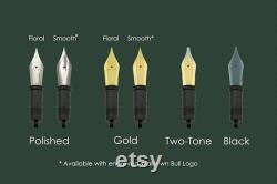 Hidden Gems(2) with Interstellar Dust Color Shifts Onslow Model 6 Jowo Handmade Fountain Pen