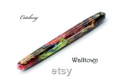I Get Wild Wild Gravity Catsburg Model 6 Jowo Nib Handmade Fountain Pen